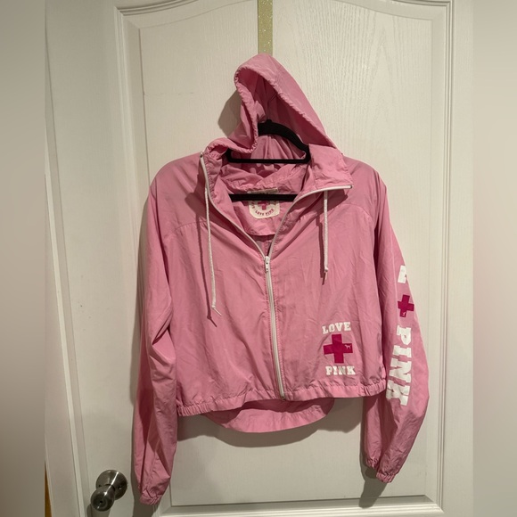 PINK Victoria's Secret Jackets & Blazers - Vintage PINK Victoria's Secret Light Pink lifeguard Jacket